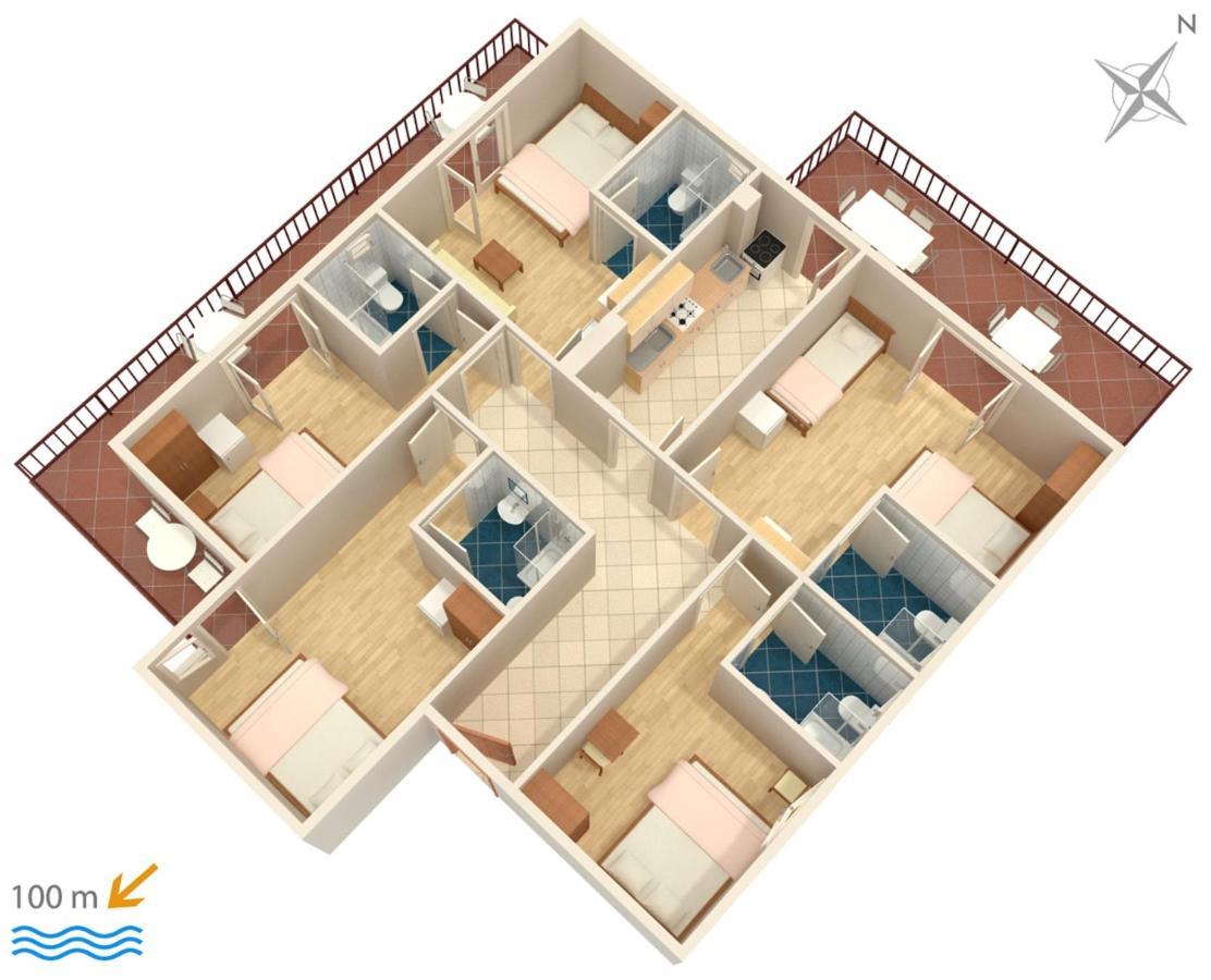Apartments By The Sea Podaca, Makarska - 516 Buitenkant foto
